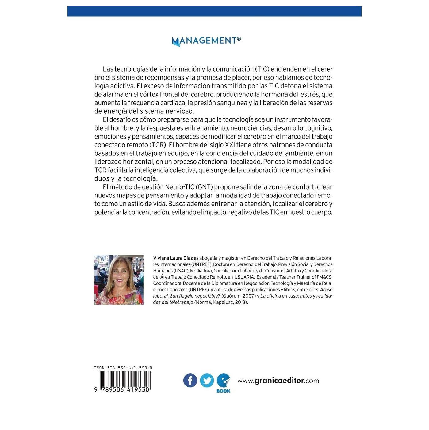 TELETRABAJO Y NEUROTECNOLOGÍA (TAPA BLANDA) - VIVIANA DIAZ | LIBRO