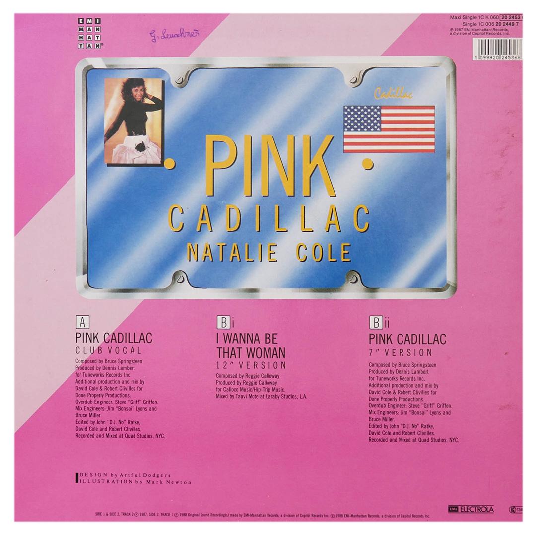 NATALIE COLE - PINK CADILLAC(CLUB VOCAL) | 12" MAXI SINGLE USADO