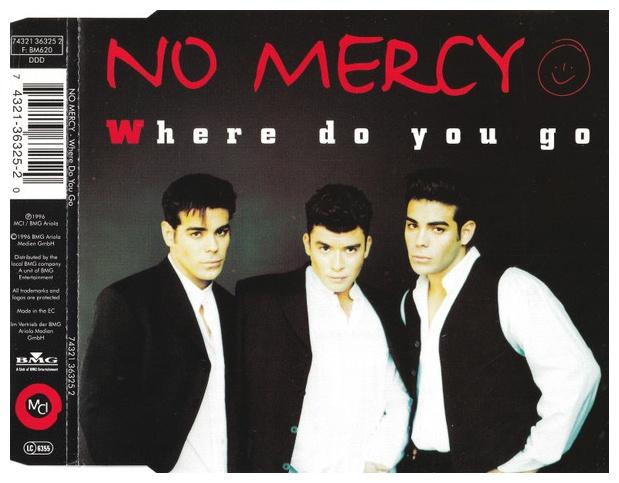 NO MERCY - WHERE DO YOU GO | CD SINGLE USADO