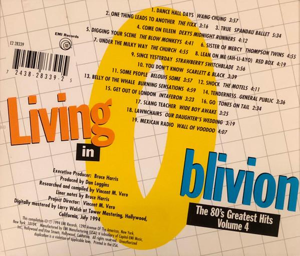 LIVING IN OBLIVION - 80 S GREATEST HITS VOL.4 | CD USADO