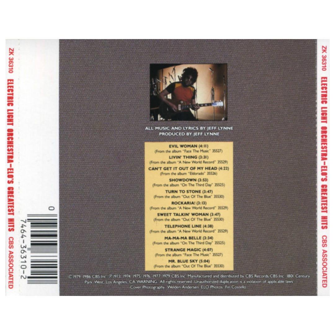 ELECTRIC LIGHT ORCHESTRA - ELOS GREATEST HITS | CD USADO