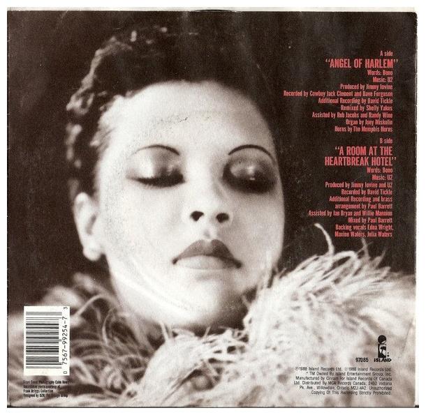 U2 - ANGEL OF HARLEM | 7" SINGLE USADO