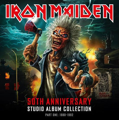 (PREVENTA) IRON MAIDEN - 50TH ANNIVERSARY STUDIO ALBUM COLLECTION, PART ONE: 1980-1992 (10LP) | VINILO