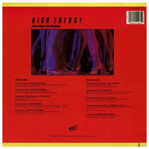 HIGH ENERGY - ORIGINAL TWELVE INCHES | VINILO USADO