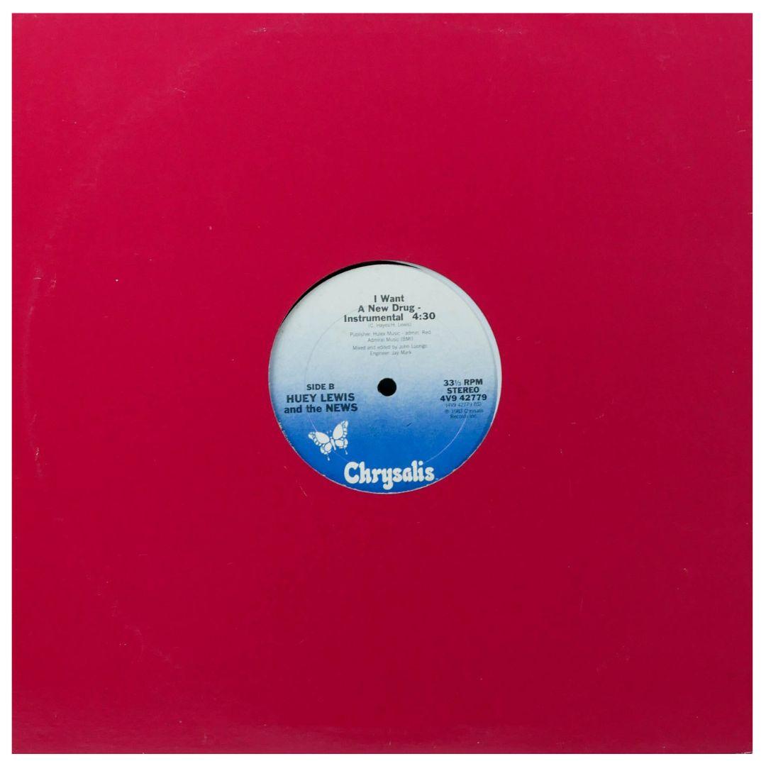 HUEY LEWIS AND THE NEWS - I WANT A NEW DRUG | 12" MAXI SINGLE USADO