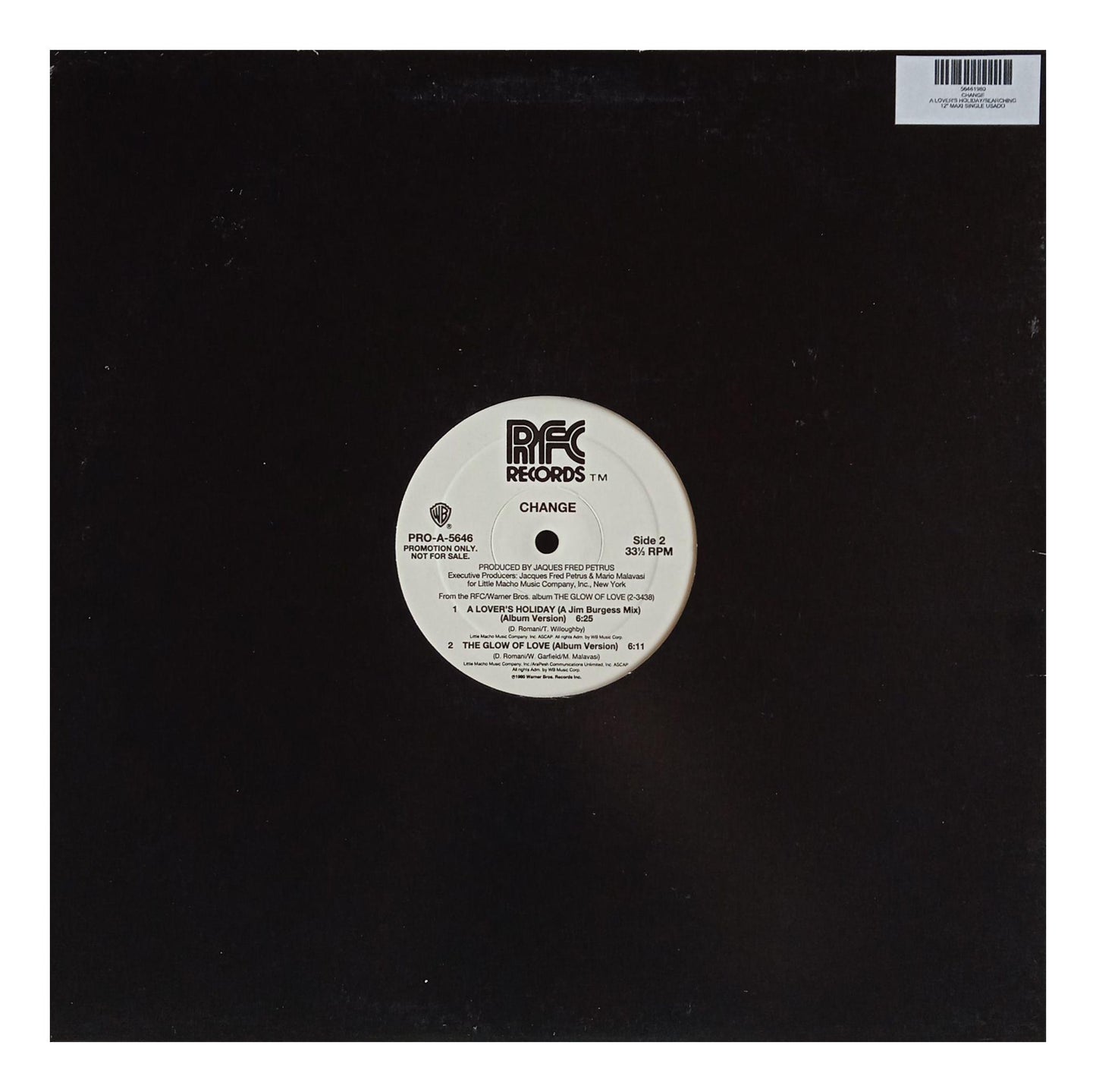 CHANGE - A LOVER S HOLIDAY/SEARCHING | 12" MAXI SINGLE USADO