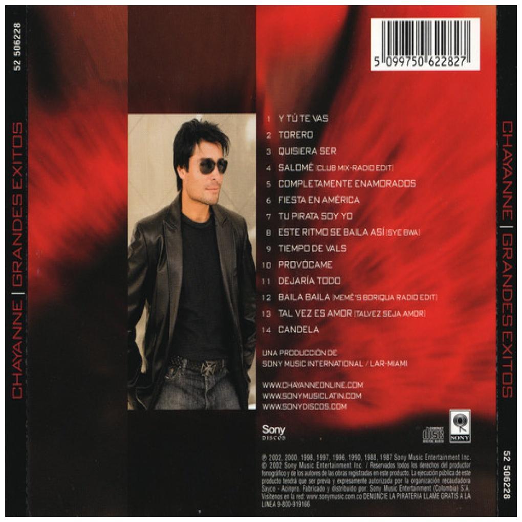 CHAYANNE - GRANDES EXITOS | CD