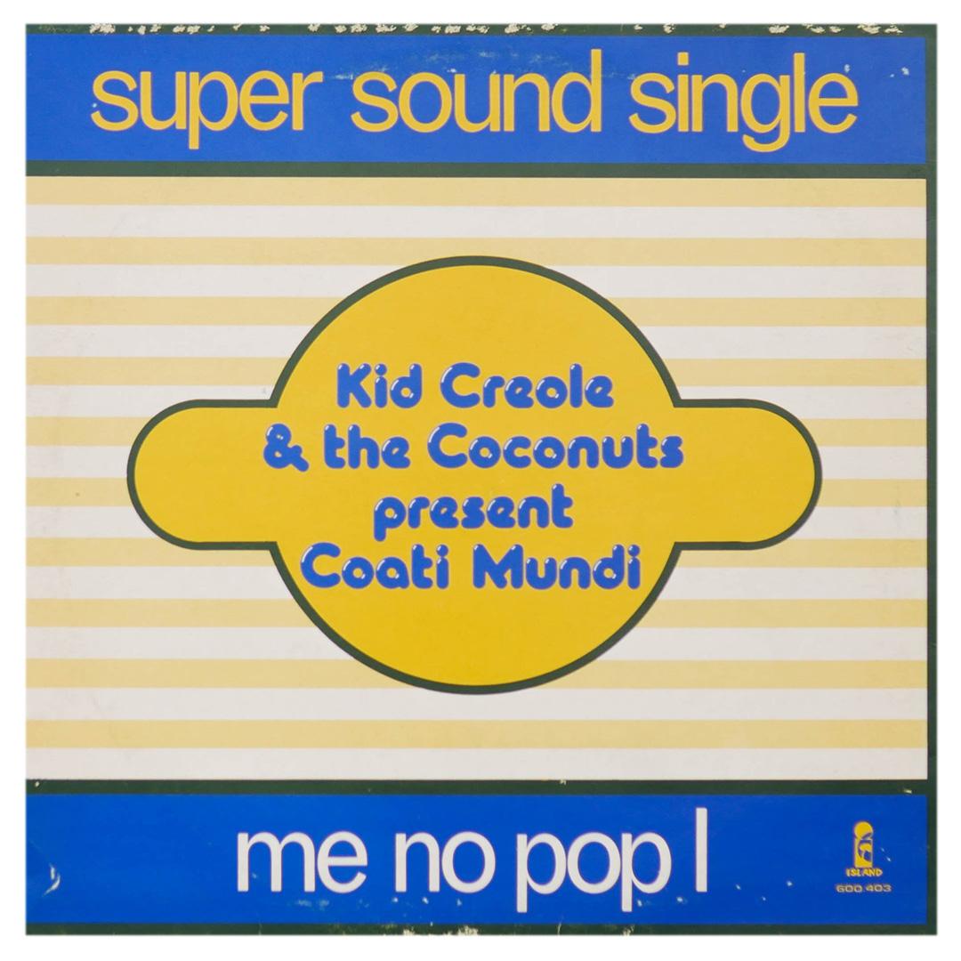KID CREOLE & THE COCONUTS - QUE PASA/ME NO POP I | 12 MAXI SINGLE USADO