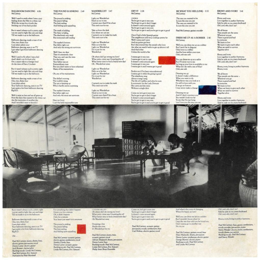 PAUL MCCARTNEY - TUG OF WAR (MEX) | VINILO USADO