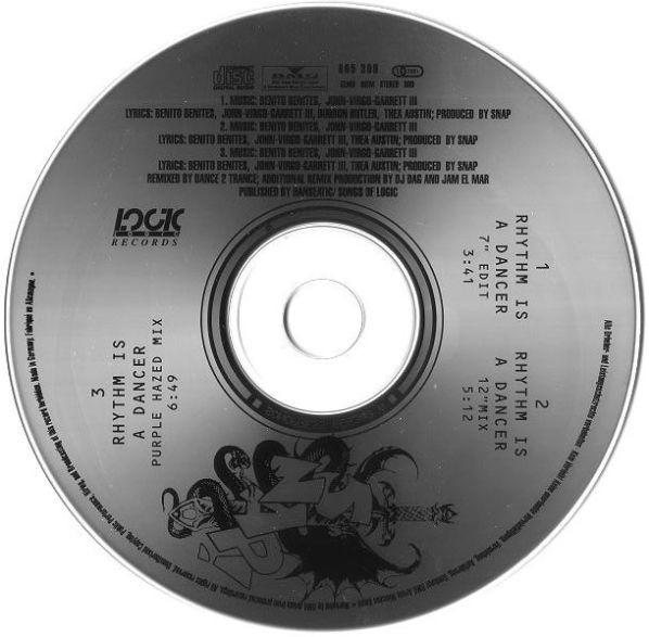 SNAP - RHYTHM IS A DANCER | CD SINGLE USADO
