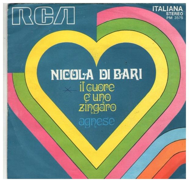 NICOLA - IL CUORE EUNO ZINGARO | 7 SINGLE VINILO USADO