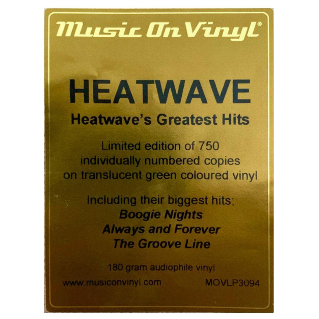 HEATWAVE - GREATEST HITS (GREEN VINYL) | VINILO