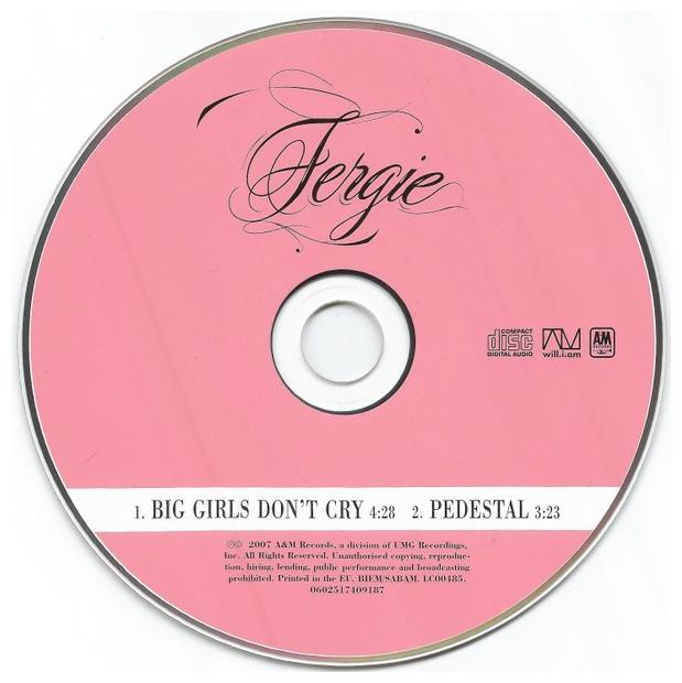 FERGIE - BIG GIRLS DON T CRY | CD SINGLE USADO