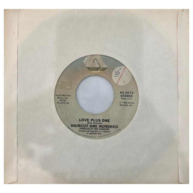 HAIRCUT ONE HUNDRED - LOVE PLUS ONE/FAVOURITE SHIRTS | 7" SINGLE VINILO USADO