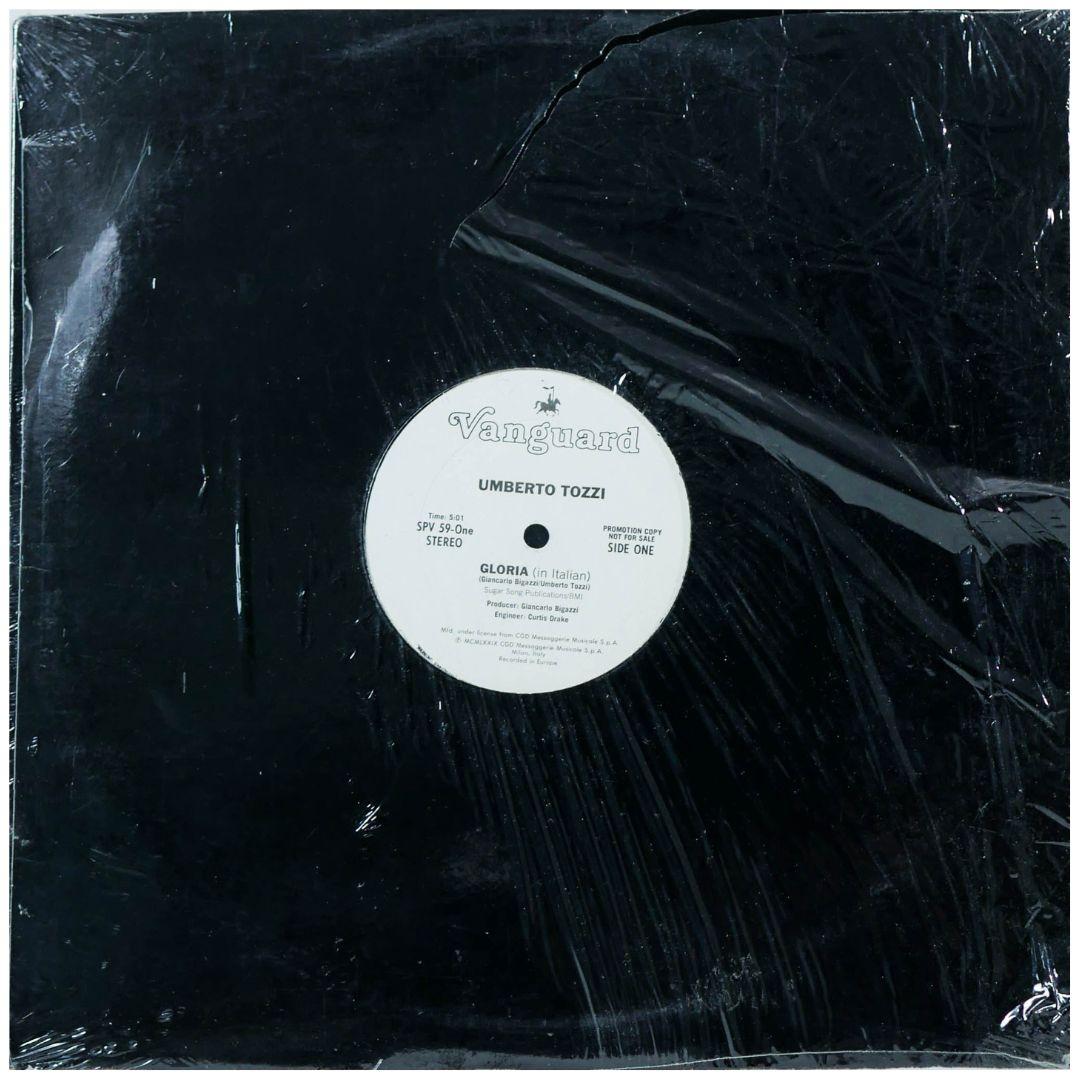 UMBERTO TOZZI - GLORIA (12" EXTENDED ENGLISH/ITALIAN VERSION) | 12" MAXI SINGLE USADO
