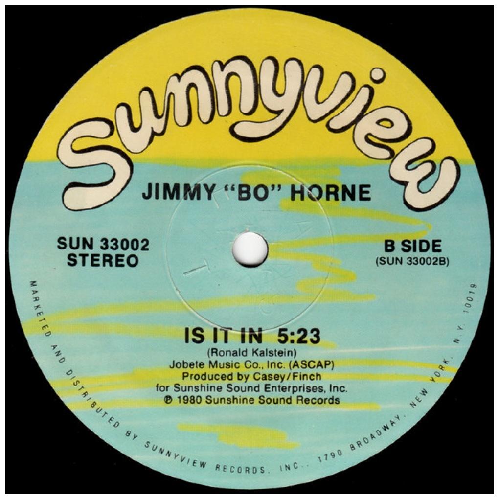 JIMMY "BO" HORNE - SPANK/IS IT IN | 12'' MAXI SINGLE USADO
