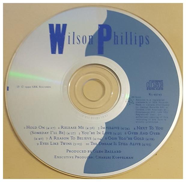 WILSON PHILLIPS - WILSON PHILLIPS | CD USADO