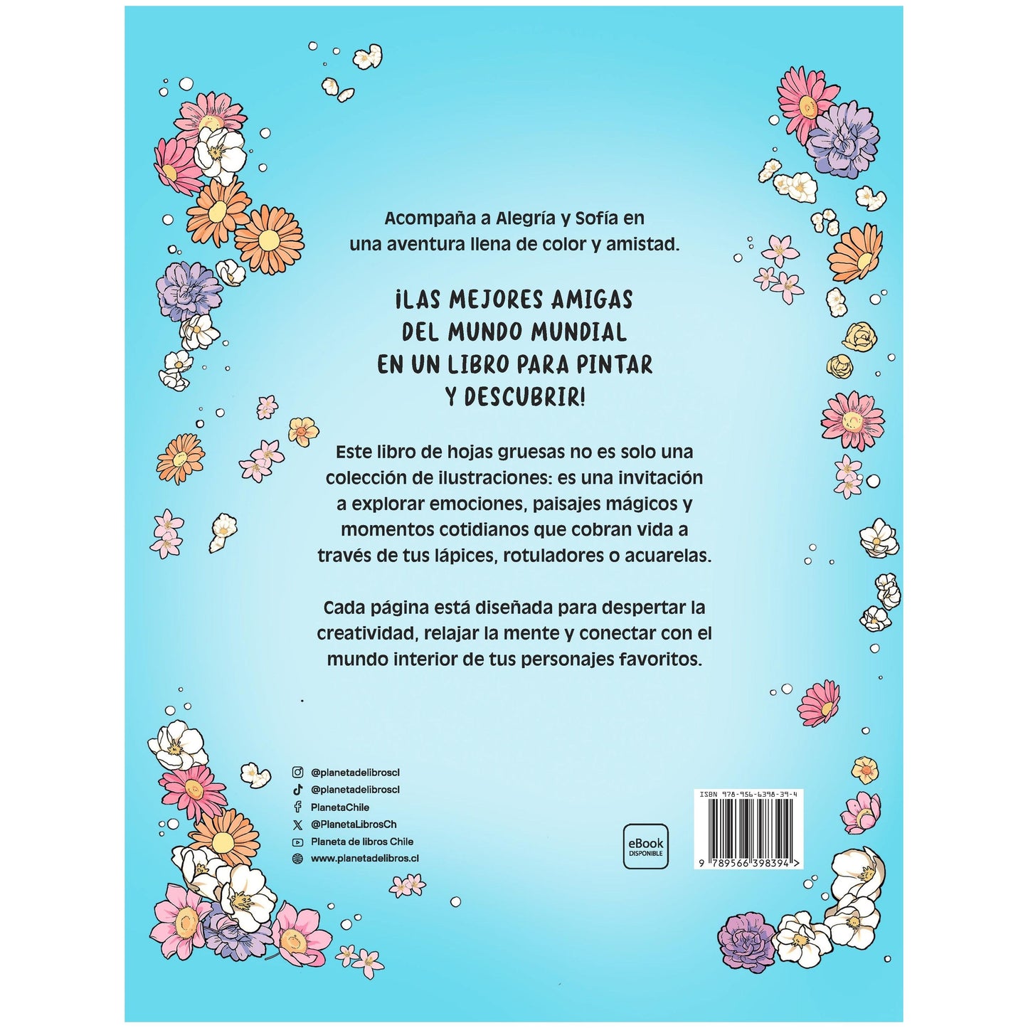 ALEGRÍA Y SOFÍA PARA COLOREAR (TAPA BLANDA) - DANIELA THIERS | LIBRO