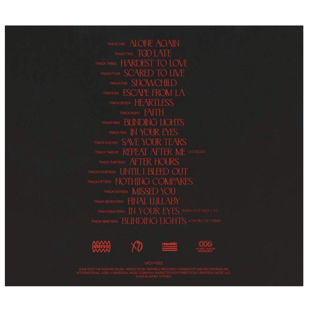 WEEKND - AFTER HOURS (DELUXE EDITION) | CD