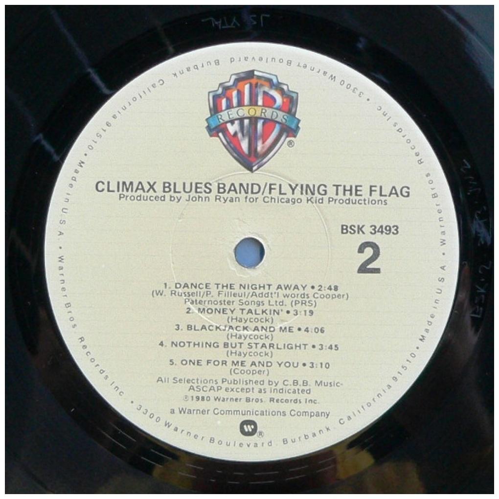 CLIMAX BLUES BAND - FLYING THE FLAG | VINILO USADO