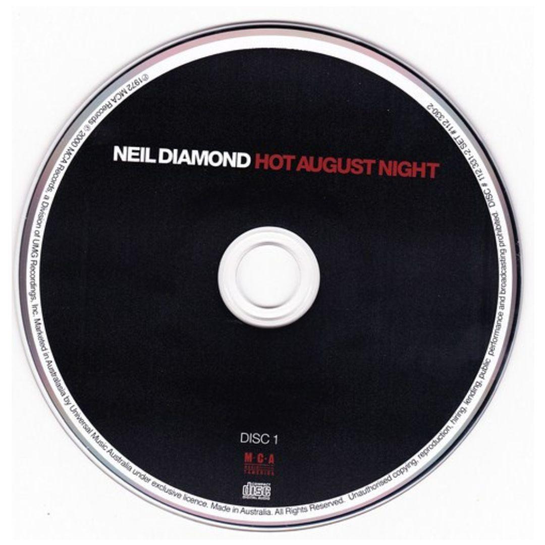 NEIL DIAMOND - HOT AUGUST NIGHT (2CD) | CD