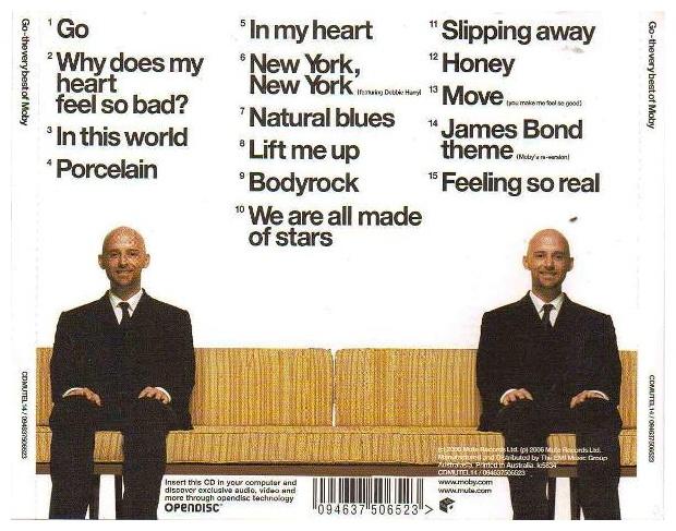MOBY - GO: THE VERY BEST OF MOBY | CD