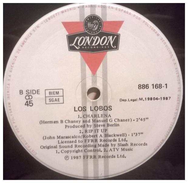 LOS LOBOS - LA BAMBA | 12 MAXI SINGLE USADO
