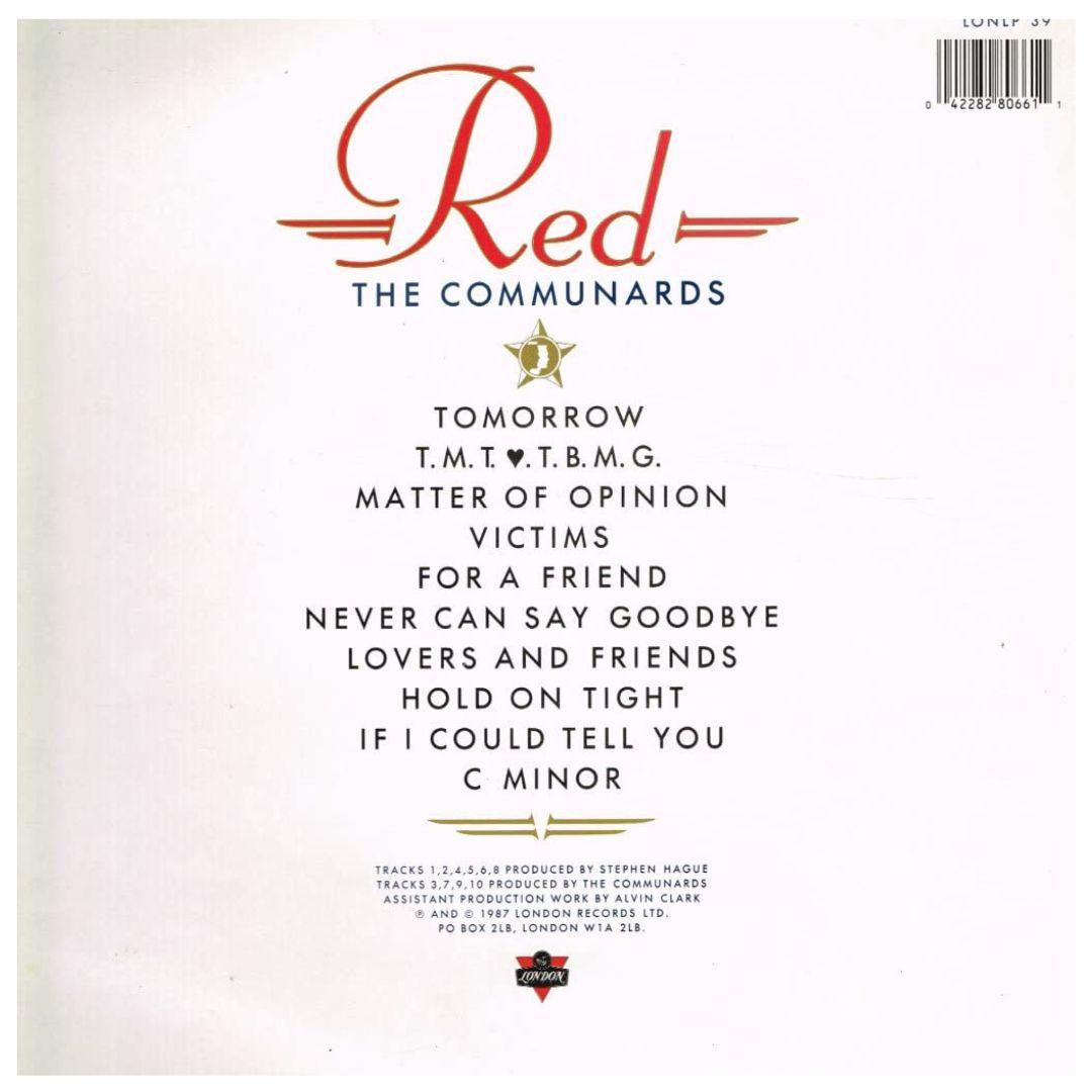 COMMUNARDS - RED (35TH ANNIVERSARY) | VINILO