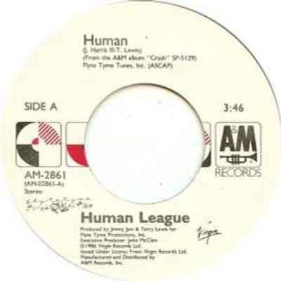 HUMAN LEAGUE - HUMAN | 7 SINGLE VINILO USADO