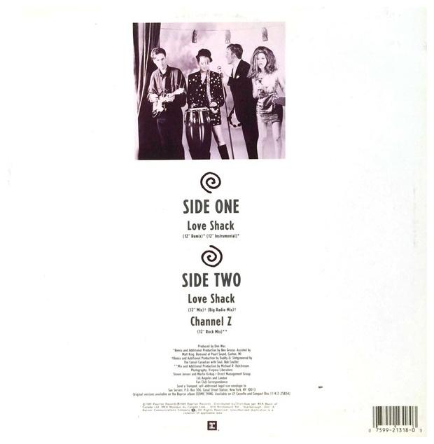 B-52S - LOVE SHACK | 12 MAXI SINGLE USADO