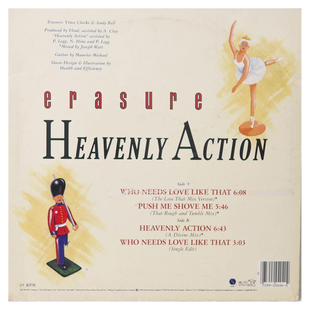 ERASURE - WHO NEEDS LOVE LIKE THAT | 12" MAXI SINGLE USADO
