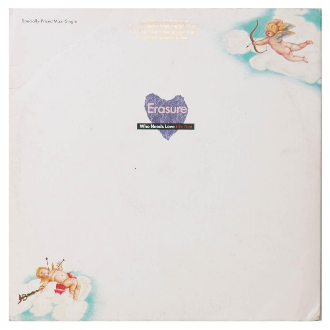 ERASURE - WHO NEEDS LOVE LIKE THAT | 12" MAXI SINGLE USADO