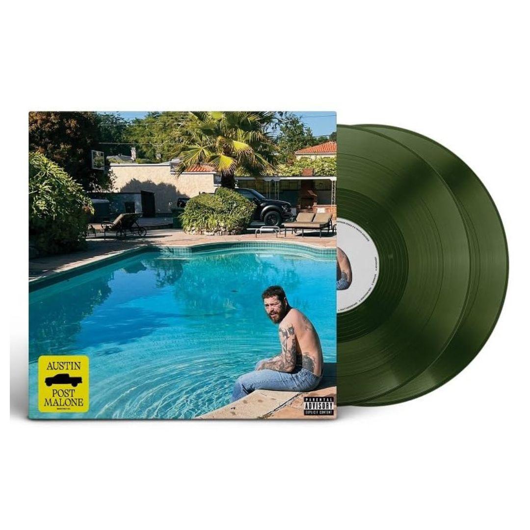 POST MALONE - AUSTIN (LTD EDITION) (2LP) (GREEN VINYL)| VINILO
