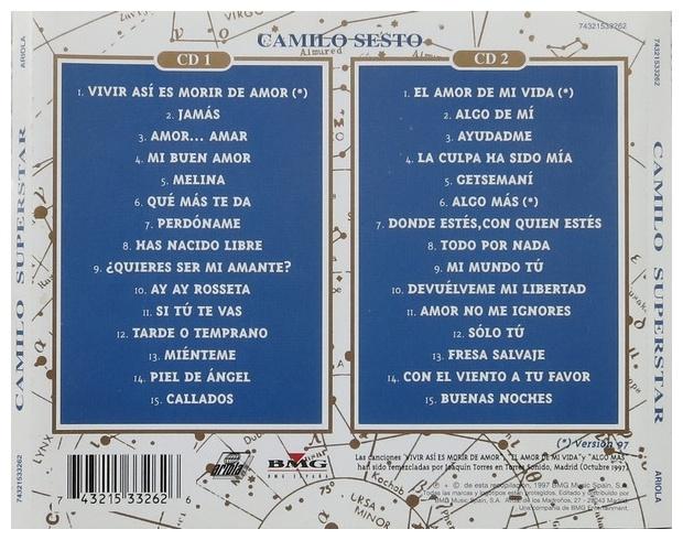 CAMILO SESTO - CAMILO SUPERSTAR (2CD) | CD