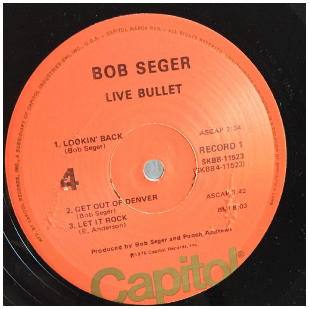 BOB SEGER & THE SILVER BULLET BAND - LIVE BULLET (2LP) | VINILO USADO