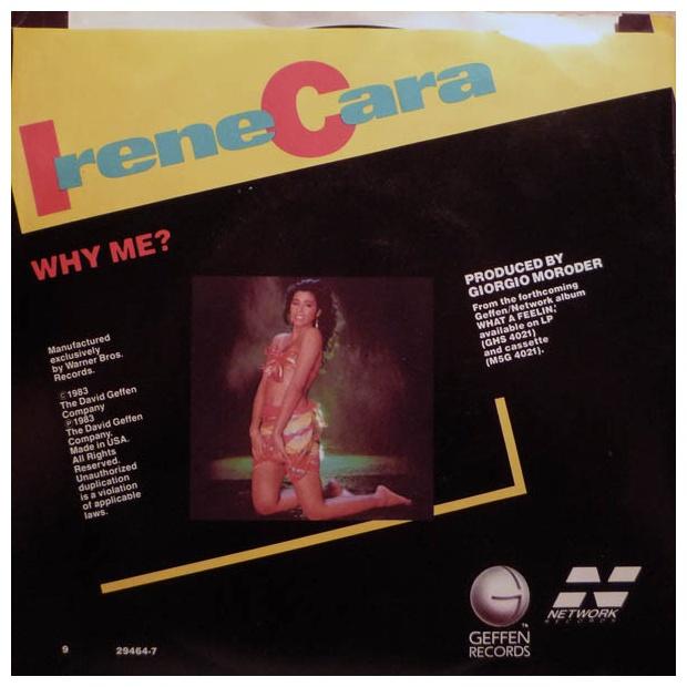IRENE CARA - WHY ME ? | 7" SINGLE VINILO USADO