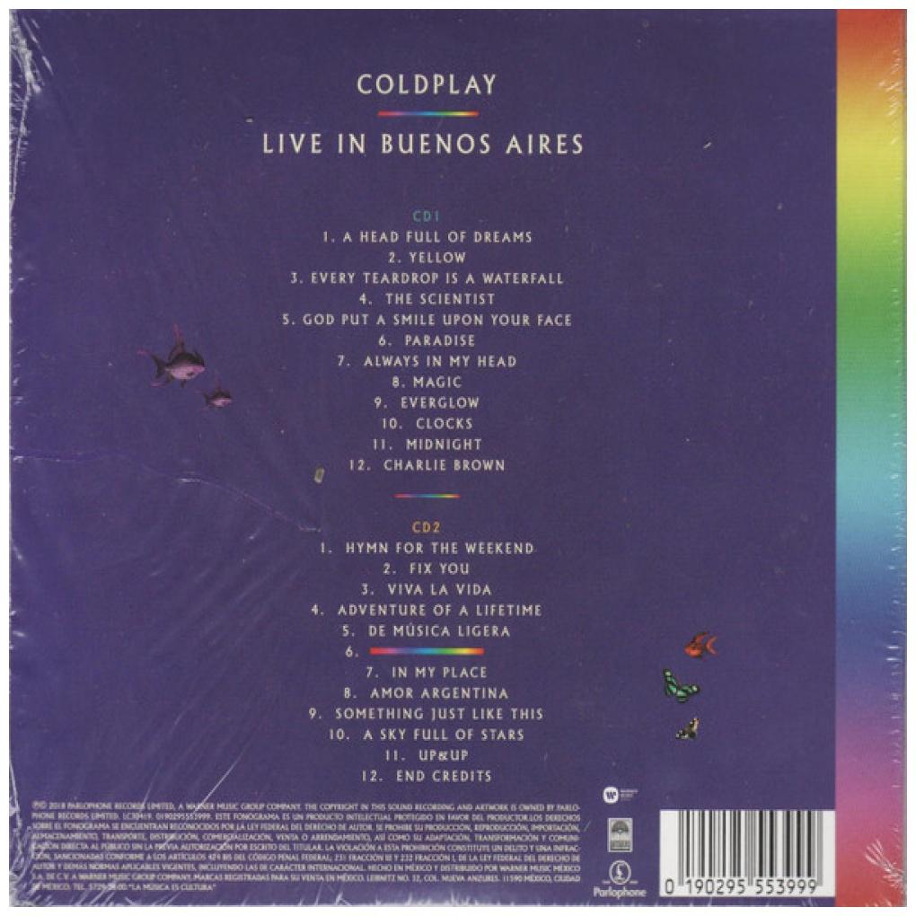 COLDPLAY - LIVE IN BUENOS AIRES (2CD) | CD
