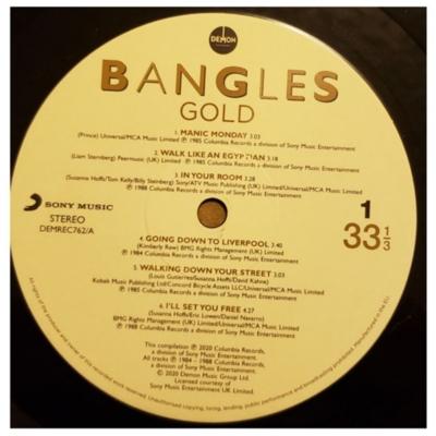 BANGLES - GOLD THE GREATEST HITS | VINILO