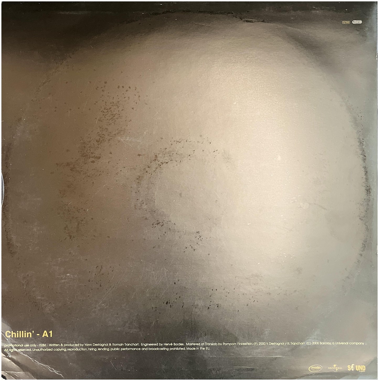 MODJO - CHILLIN | 12" MAXI SINGLE USADO