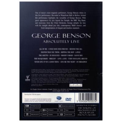 GEORGE BENSON - ABSOLUTELY LIVE | DVD