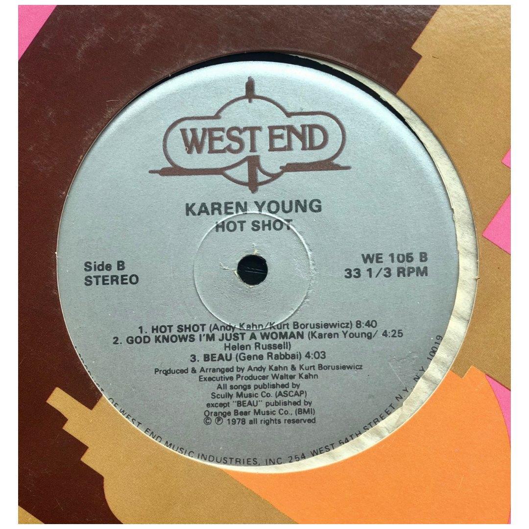 KAREN YOUNG - HOT SHOT | VINILO USADO