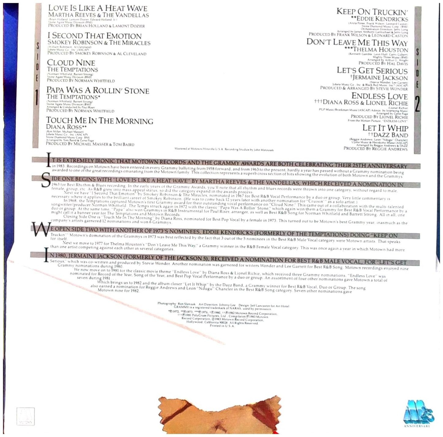 25 YEARS OF GRAMMY GREATS - GRAMMY GREATS | VINILO USADO