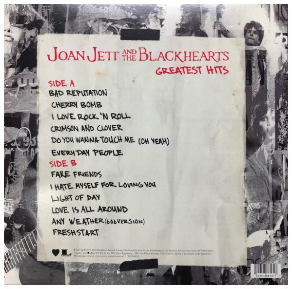JOAN JETT & THE BLACKHEARTS (RED VINYL) - GREATEST HITS   | VINILO