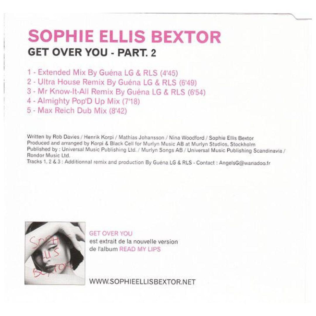 SOPHIE ELLIS BEXTOR - GET OVER YOU 3 REMIXES | CD