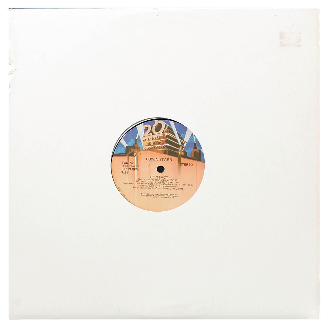 EDWIN STARR - CONTACT | 12" MAXI SINGLE USADO
