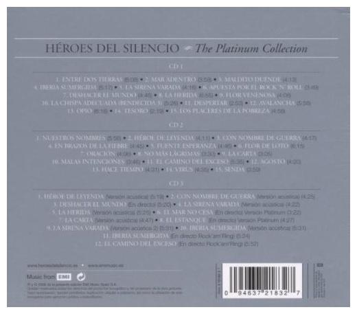 HEROES DEL SILENCIO - PLATINUM COLLECTION (3CD) | CD