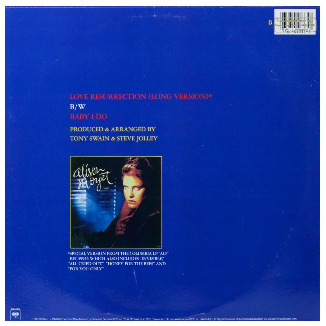 ALISON MOYET - LOVE RESURRECTION | 12" MAXI SINGLE USADO