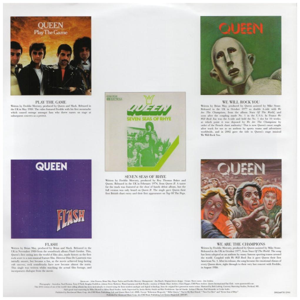 QUEEN - GREATEST HITS 1 (2LP) (180GRS)(DL CARD) | VINILO