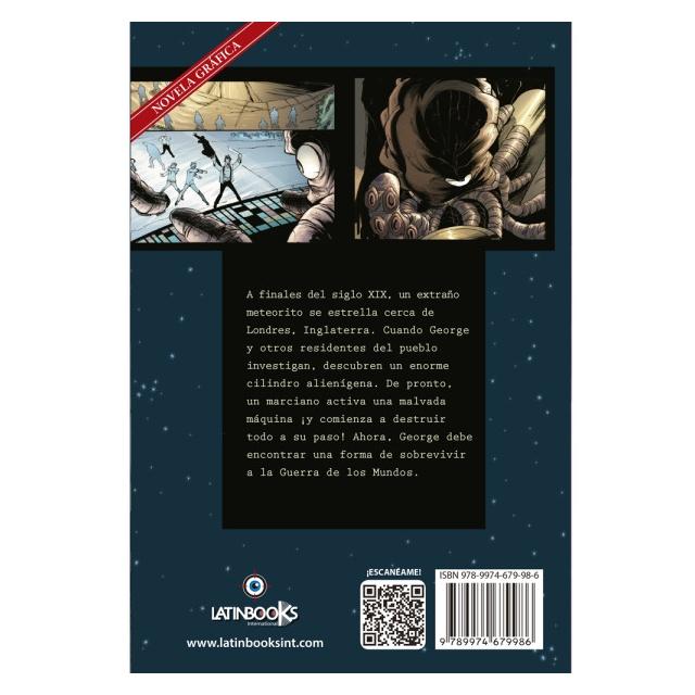 NOVELA GRÁFICA - LA GUERRA DE LOS MUNDOS (TAPA BLANDA) - H. G. WELLS | LIBRO