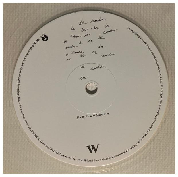 SHAWN MENDES - WONDER (WHITE TRANSPARENT) | 12 MAXI SINGLE USADO